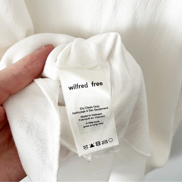 WILFRED Free | Vivienne Camisole Slip Dress White Size XXS Aritzia - Picture 10 of 10